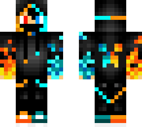 Blue Orange Fire