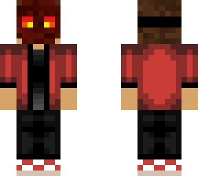 Boy in magmacube mask