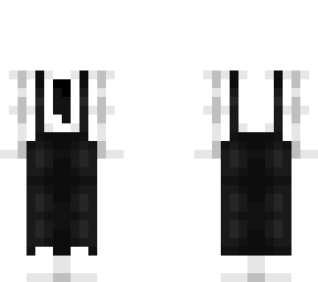 OB - White Suit & Tie w/ Black Overalls