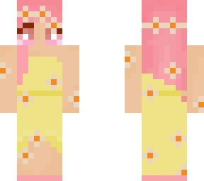 Yellow Daisy Dress~Girl~Side Sw...