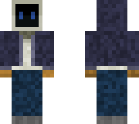 Old PC head with blue eye
