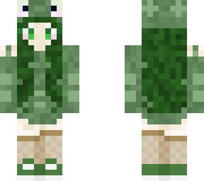 Green Frog Girl