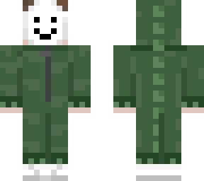 dino suit/costume with smile mask