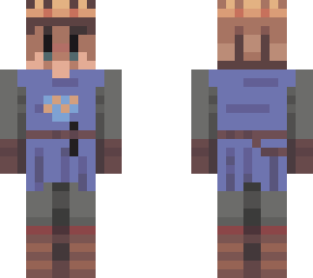 The shiny gold crown ; te