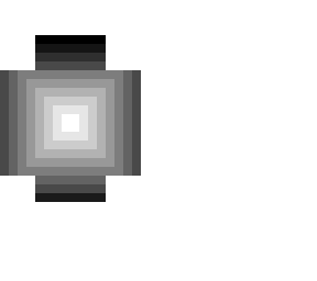 White fade from middle to sides