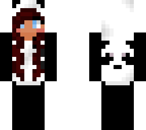 Cute panda girl