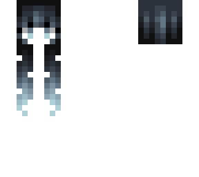 Female HB - Black & Silver Ombre v2