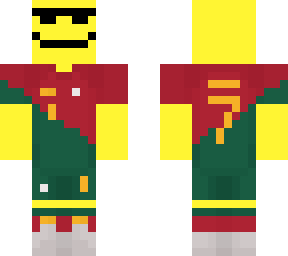 Cool Emoji in Ronaldo Jersey