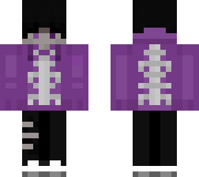 Boy with purple hoodie