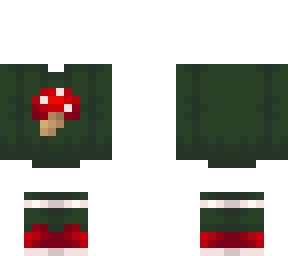 OB - Green Mushroom Sweater w/ Socks
