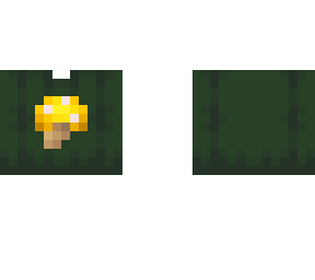 OB - Dark Green Yellow Mushroom...