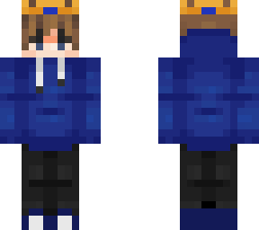 King Of All Blue Hoodie Gamer Boys