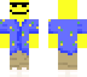 Cool Emoji in Beach Outfit