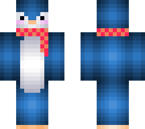 Penguin with scarf