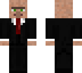 Villager in suit