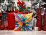 Gay Pride Joy as Resistance Throw Pillow Machine Washable, Indoor Outdoor Decorative Pillow for Couch, Bed or Patio, 18Hx18W - Image 5