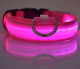 Nylon LED Pet Dog Luminous Collar Night Safety Flashing Glow in Dark Dog Cat Leash Adjustable Pet Supplies - Image 14