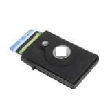 Rfid Card Holder Men Wallets Money Bag Male Black Short Purse Small Leather Slim Wallets Mini Wallets For Airtag Air Tag - Image 6