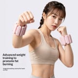 Fitness Silicone Weight-bearing Wristband, Multifunctional Detachable Sandbag Foot Ring, Home Yoga Fitness Resistance Arm Wristband - Image 15