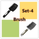 Hairbrush Anti Klit Brushy Haarborstel Women Detangler Hair Brush Bristle Nylon Scalp Massage  Teaser Hair Brush Comb - Image 72