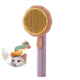 New Pet Cat Brush Hot Selling Hand-held Steel Wire Self-cleaning Comb Looper For Hair Removal - Image 11