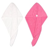 Microfiber Hair-Drying Cap For Women Thickened Quick-Drying Highly Absorbent - Image 3
