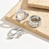 Irregular Wave Hollow-Out Ring For Women - Image 4