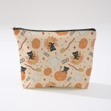 Halloween Decor Cosmetic Bag  Large Capacity Travel Toiletry Bag  Portable Storage Pouch For Skincare - Image 49