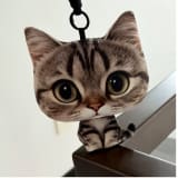 Calico Cat Plush Pendant Toy - Image 6