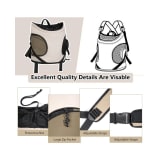 In Stock Cat Carrier Backpack With Front-facing Opening, Portable For Outings, Stylish, Breathable, Lightweight Pet Dog And Cat Bag - Image 4