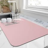 Diatomaceous Earth Kitchen Counter Drying Mat - Absorbent Heat Resistant Coaster for Coffee Bar Sink Area Easy Clean Stain Resistant Table Pad - Image 13
