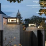 Solar Pillar Light Stainless Steel Courtyard Lamp - Image 6
