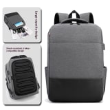 High-end Waterproof Oxford Fabric Laptop Backpack Large-capacity Travel Backpack - Image 7