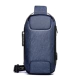 Waterproof USB Anti-theft Bag Men Oxford Crossbody Shoulder Bag Sling Multifunction Short Travel Messenger Chest Pack - Image 17