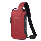 Waterproof USB Anti-theft Bag Men Oxford Crossbody Shoulder Bag Sling Multifunction Short Travel Messenger Chest Pack - Image 14