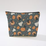 Halloween Decor Cosmetic Bag  Large Capacity Travel Toiletry Bag  Portable Storage Pouch For Skincare - Image 50