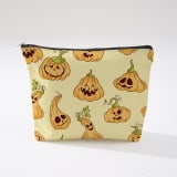 Halloween Decor Cosmetic Bag  Large Capacity Travel Toiletry Bag  Portable Storage Pouch For Skincare - Image 35