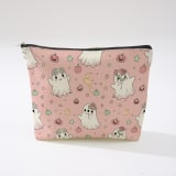 Halloween Decor Cosmetic Bag  Large Capacity Travel Toiletry Bag  Portable Storage Pouch For Skincare - Image 7