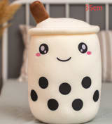 Cute Fruit Drink Plush Stuffed Soft Strawberry Milk Tea Plush Boba Tea Cup Toy Bubble Tea Pillow Cushion Kids Gift - Image 43