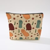 Halloween Decor Cosmetic Bag  Large Capacity Travel Toiletry Bag  Portable Storage Pouch For Skincare - Image 54