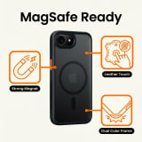 Matte Transparent Drop-proof Phone Case With An AI Photo Button - Image 3