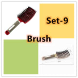 Hairbrush Anti Klit Brushy Haarborstel Women Detangler Hair Brush Bristle Nylon Scalp Massage  Teaser Hair Brush Comb - Image 77