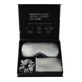 Luxury Satin Sleep Mask, Scrunchie & Pillowcase Set  Comes In A Gift Box, Ideal For Travel, Bedtime & Skincare - Image 8