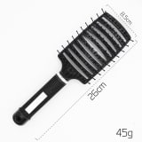 Hairbrush Anti Klit Brushy Haarborstel Women Detangler Hair Brush Bristle Nylon Scalp Massage  Teaser Hair Brush Comb - Image 36