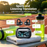 KP-112 Best-selling Wireless Bluetooth Ear-Clip Headphones AI Translation Music Gaming Low Latency In Stock - Image 2