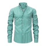 Jiachuan Cross-Border European And American Elastic Non-Iron Men's Shirt Long Sleeve Digital Print Striped Casual Fashion Shirt Men's Clothing - Image 8