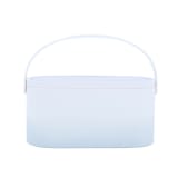 Portable Led Desk Storage Cosmetic Mirror Organizer Box With Light - Image 11