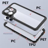 Solid Color Waterproof Mobile Phone Protective Case - Image 2