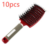 Hairbrush Anti Klit Brushy Haarborstel Women Detangler Hair Brush Bristle Nylon Scalp Massage  Teaser Hair Brush Comb - Image 57