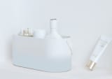 Portable Led Desk Storage Cosmetic Mirror Organizer Box With Light - Image 7